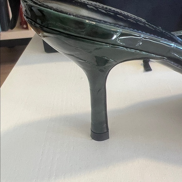 NIB-Retrofete Made in Italy Francesca Pine Kitten Mules - Picture 12 of 13